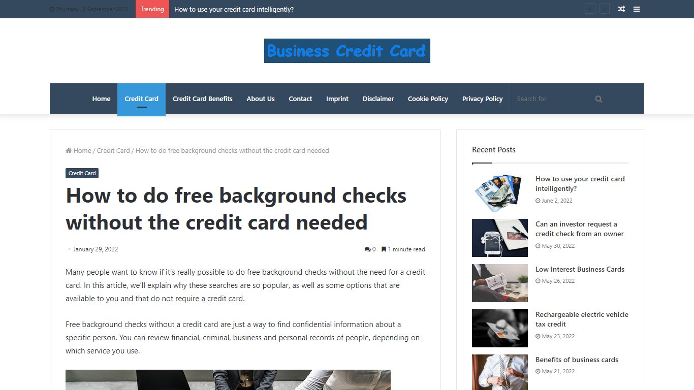 How to do free background checks without the credit card needed